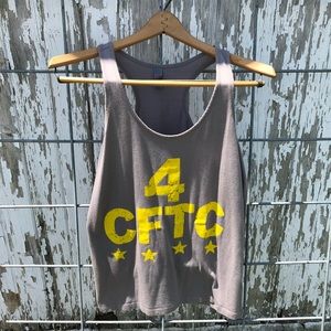 4 Corners Gym workout tank top